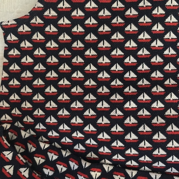 Never Worn Adorable Janie and Jack Navy Blue Sailboat Set - Picture 6 of 7